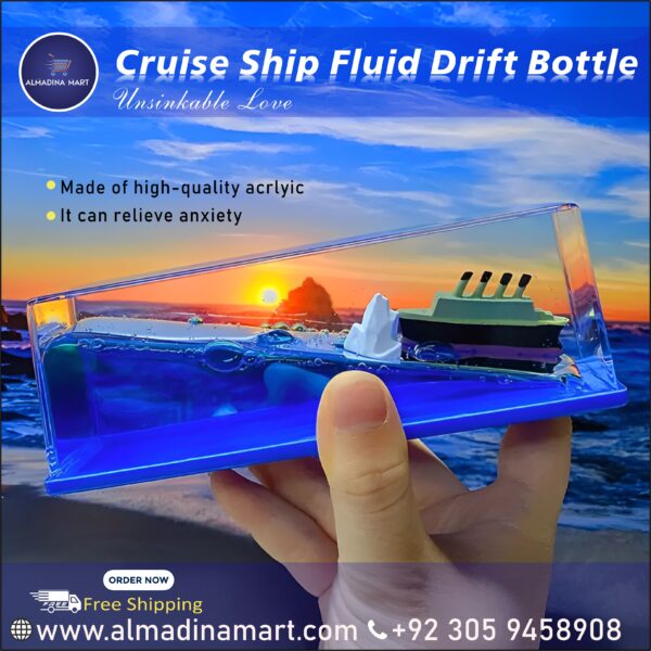 Cruise Ship Fluid Drift Bottle