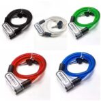 (ZHONGLI) Wire Lock for Bikes and Bicycles in different colors