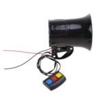Router horn for a bike with 3 different sounds
