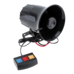 Router horn for a bike with 3 different sounds
